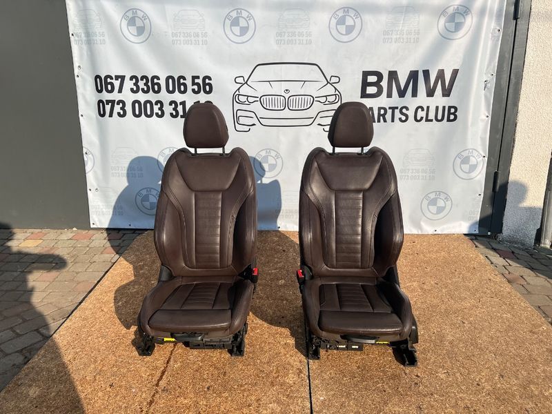 Салон BMW X3 G01 коричнева шкіра 158418444742 158418444742 фото