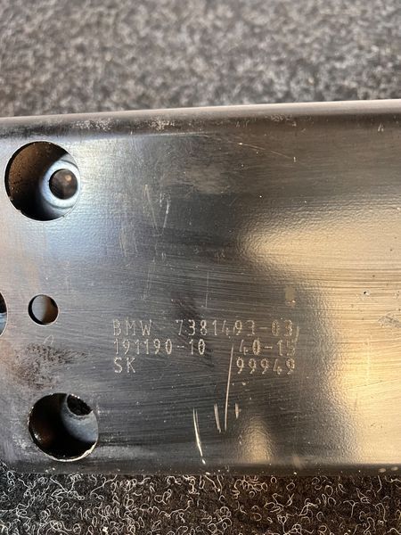 Распорка балка туннеля передняя F48 X1 2015-2022 51717381493 51717381493 фото