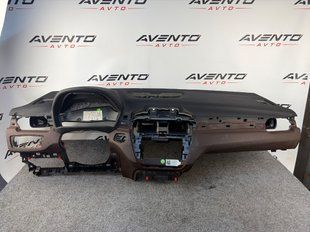 Панель приладів, торпедо SCHWARZ/MOKKA Чорний/коричневий BMW X1 F48 51456969854 51456969854 фото