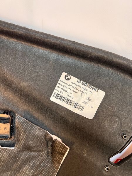 Оббивка багажника ліва 51487452459 BMW G01 X3 2018-2024 51487452459 фото
