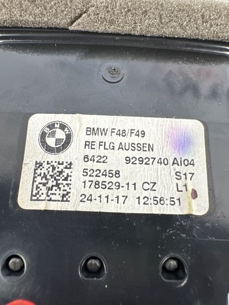 Решітка повітропровода права X1 F48 64229292740 64229292740 фото
