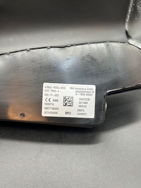 подушка безпеки airbag спинки сидіння, правого BMW X3 G01(2016-2024) 72127416266 72127416266 фото