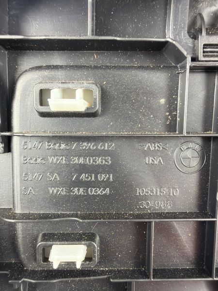 Накладка кришки багажника 51477446054 BMW G01 X3 2018-2024 51477446054 фото
