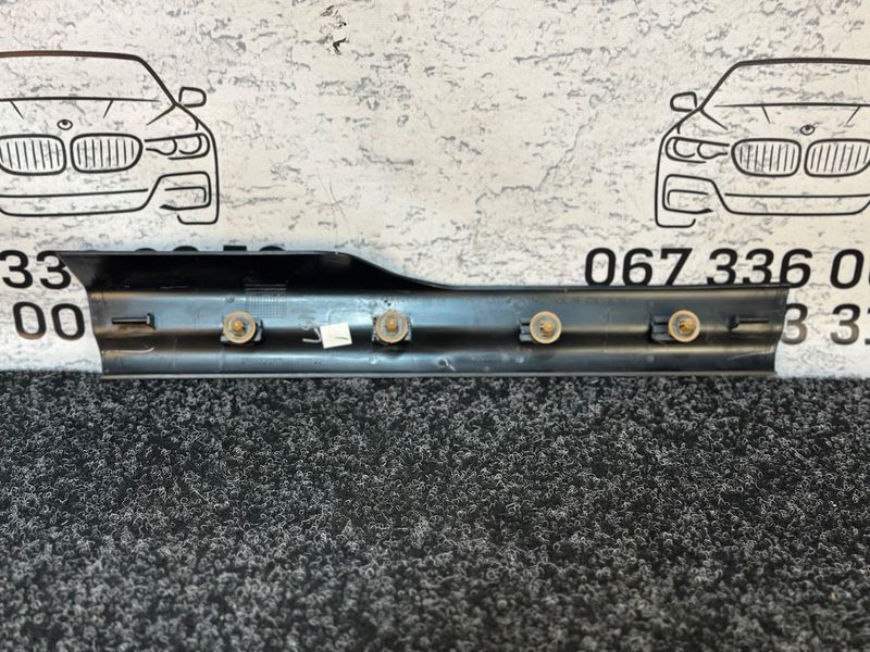 Накладка порога внутрішня П 51437446638 BMW X3 G01 2016-2024 51437446638 фото