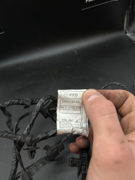 комплект проводки бампера переднього(дефект) BMW G01 X3 2018-2024 61126991952 61126991952 фото