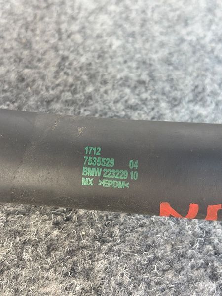 Патрубок охолодження двигуна 17127535529 BMW X3 G01 2018-2024 17127535529 фото