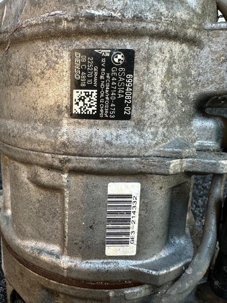 компресор кондиціонера BMW G01 X3 5 G30 2018-2024 64526994082 64526994082 фото
