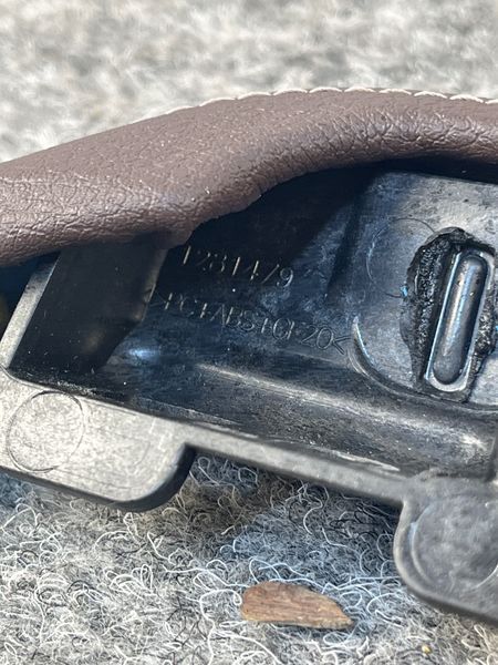 Накладка центральної консолі Х1 F48 коричнива шкіра 51166993381 фото