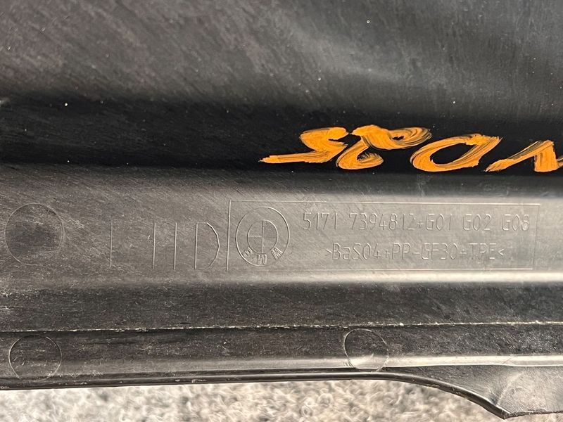 Щиток передка, нижня частина BMW X3 Sdrive G01 51717394812 51717394812 фото